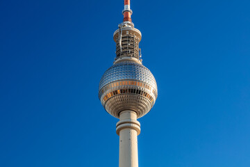 Berlin Television Tower, Berliner Fernsehturm, Berlin, Germany © Darren Baker