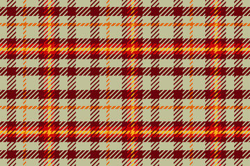 Seamless pattern of scottish tartan plaid vector image