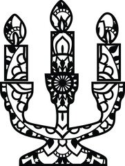 

Mandala design. You can change the size and color of the eps file as you like. Will fit well as a design on a shirt or in your shadow box. You can also use laser cutters like Cricut, Glowforge
