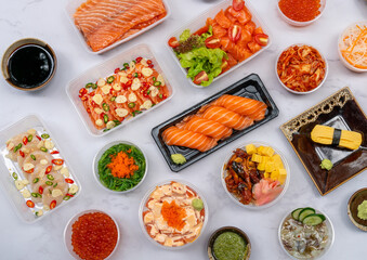 Salmon Sashimi Sushi Fresh Fish 