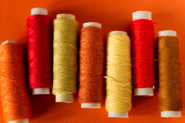 Colorful thread backround