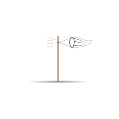 Wind Speed Flag  icon