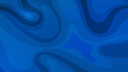 abstract blue wave motion, dynamic surface movement background