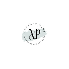 XP Beauty vector initial logo