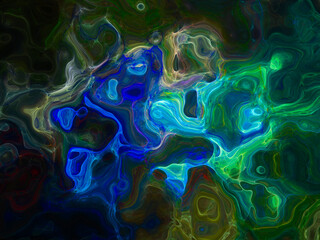 Abstract background illustration, modern hipster futuristic fractal flame graphic. colorful surreal poster, banner