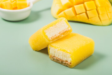 Afternoon tea snack: Mango pastry