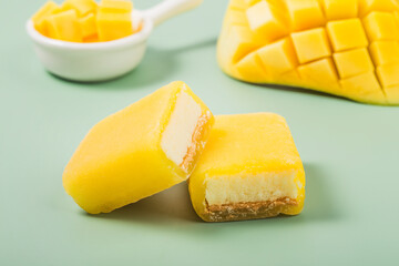 Afternoon tea snack: Mango pastry