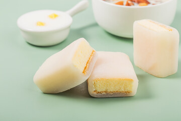 Afternoon tea snack: Yogurt pastry