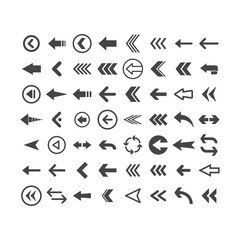 Arrow set collection. Arrows vector set icons.