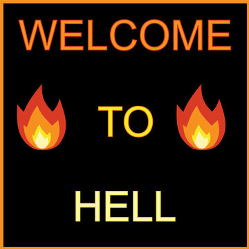 Wecome to Hell Flames