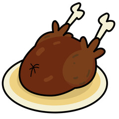 Thanksgiving Holiday Tradition Elements