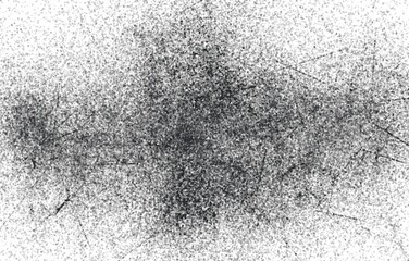 Grunge Black and White Distress Texture.Dust Overlay Distress Grain ,Simply Place illustration over any Object to Create grungy Effect.
