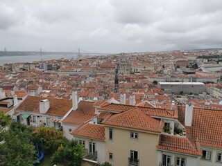 Fototapeta na wymiar Lisbona - Portogallo - Scorci paesaggistici e monumenti - mozzafiato - azulejos - paone
