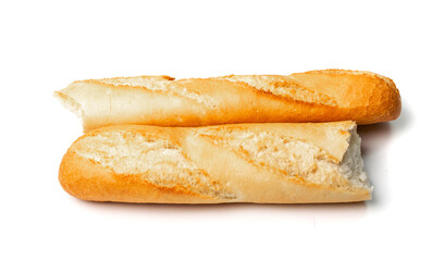 French Baguette Isolated