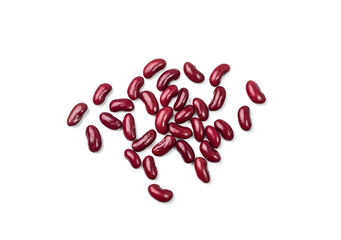 Red Kidney Beans Isolated