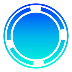Fototapeta premium circle hud frame 