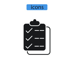 planning icons  symbol vector elements for infographic web