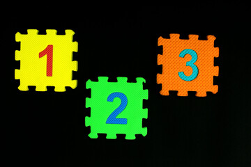 colorful numbers puzzle
