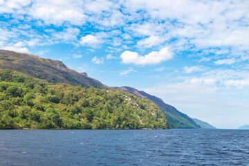 Fototapeta na wymiar Loch Ness in Scotland