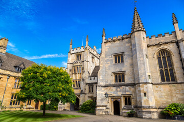 Fototapeta na wymiar Magdalen College, Oxford University
