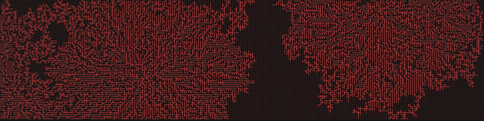 Albert-Laszlo Barabasi algorithm network visualization implementation illustration