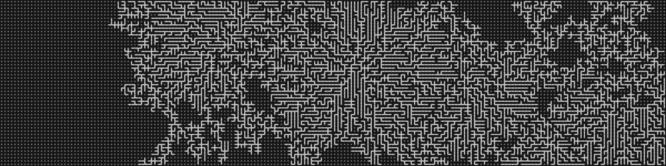 Albert-Laszlo Barabasi algorithm network visualization implementation illustration