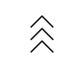 Black line icon on white background