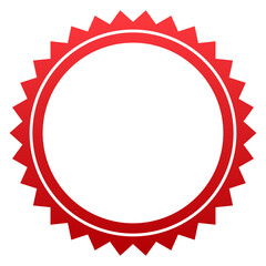 gradient badge element
