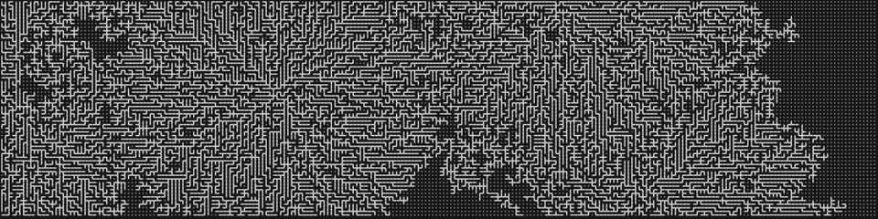 Albert-Laszlo Barabasi algorithm network visualization implementation illustration