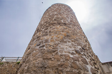 Medieval wall tower, Plasencia, Spain