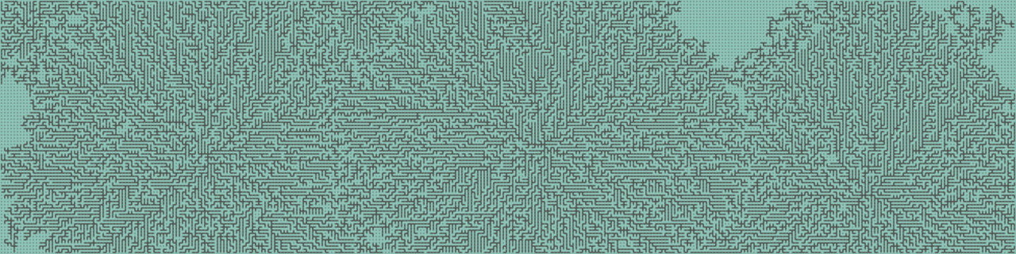 Albert-Laszlo Barabasi algorithm network visualization implementation illustration