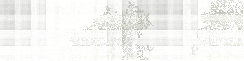 Albert-Laszlo Barabasi algorithm network visualization implementation illustration - obrazy, fototapety, plakaty