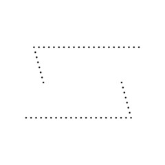 dotted corner edge frame
