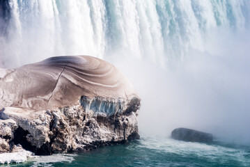 Early spring. Niagara Falls, Ontario, Canada.