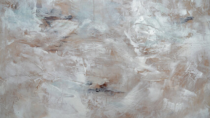 Nonfigurative art. Closeup view of a modern painting with beautiful brush texture and color...
