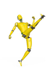 almost human cyberman is kicking up