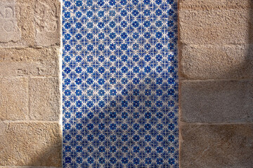 Traditional decorative tile in Portugal