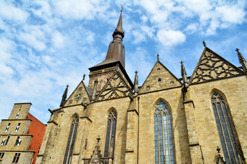 Die Marienkirche in Osnabrück in Niedersachsen