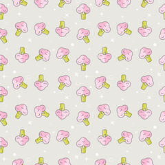 Pattern Healthy Food Textile Broccoli 