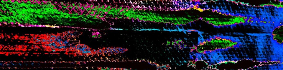 Handmade Stripes. Colorful Water Color