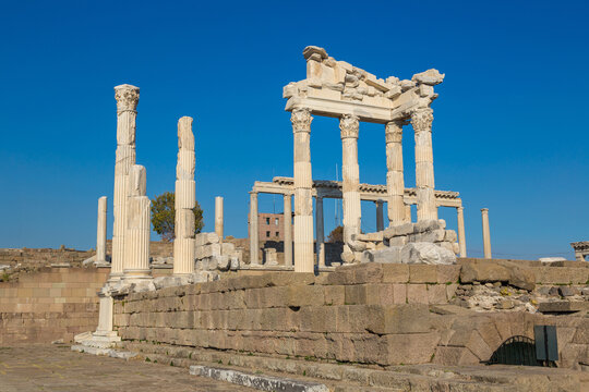 Temple of Trajan in Pergamon, Turkey