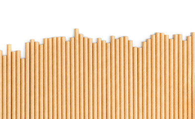 Brown Paper Drink Straws