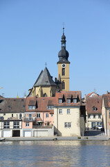Fototapeta premium Main bei Kitzingen