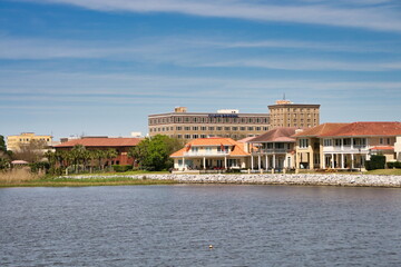Naklejka premium Downtown Pensacola Financial District