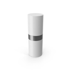 Realistic cosmetic lipstick mockup isolated 3d rendering
