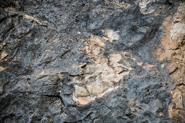 Texture of the rock  wall stone.