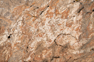 Texture of the rock  wall stone.