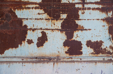 Old rusty metal background. Metal texture.