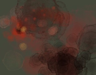 abstract background with flowers