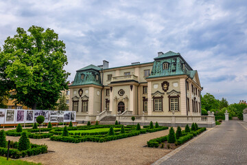Lubomirski Summer Palace in the polish city of Rzeszow